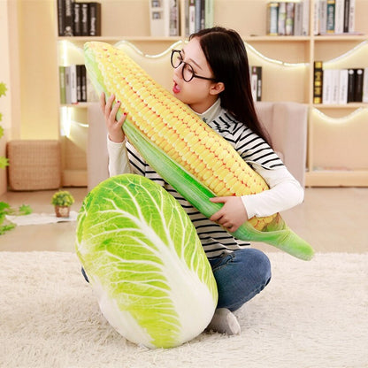 Babiqu Simulation Vegetables Shape Plush Toys Stuffed Pillow Cushion Plush Toys Nap Pillow Broccoli for Kid's Christmas