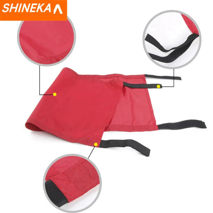 SHINEKA Top Roof Bed Waterproof Cover Rest Storage Network for Jeep Wrangler TJ JK JKU JL 1997-2019 Exterior Accessories