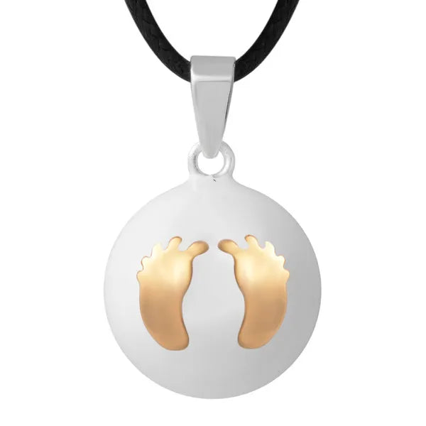 Eudora Harmony Ball Pendant Necklace Pregnancy Chime Ball Mexcian Bola Pendants Wishing Balls Fine Jewelry for Women