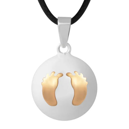 Eudora Harmony Ball Pendant Necklace Pregnancy Chime Ball Mexcian Bola Pendants Wishing Balls Fine Jewelry for Women