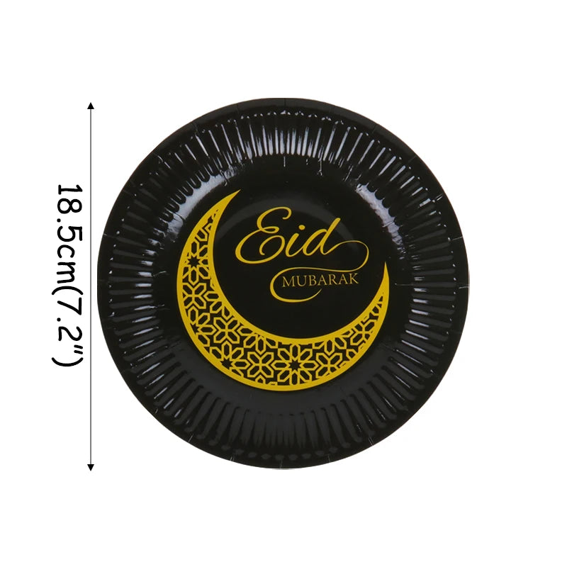 EID MUBARAK Moon Star Biscuit Mold Cookie Cutters Set Wooden EID Light Hanging Ramadan Mubarak Ramadan Kareem Party Home Decor