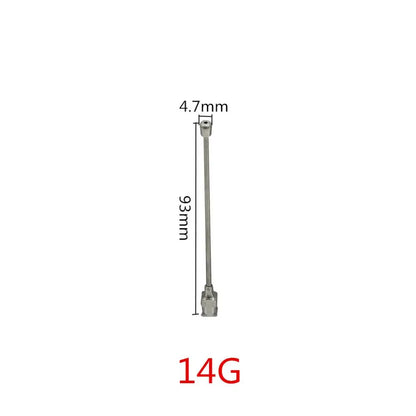 Manual Birds Feeding Syringe Parrots Pigeons Rodents Mice Feeding Rearing Syringe Gavage Straight Medication Tube 1Pcs