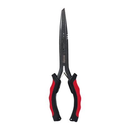 Booms Fishing F03 Fisherman's Fishing Pliers 23cm Long Nose Hook Remover Tools Stainless Steel Line Cutter Scissors
