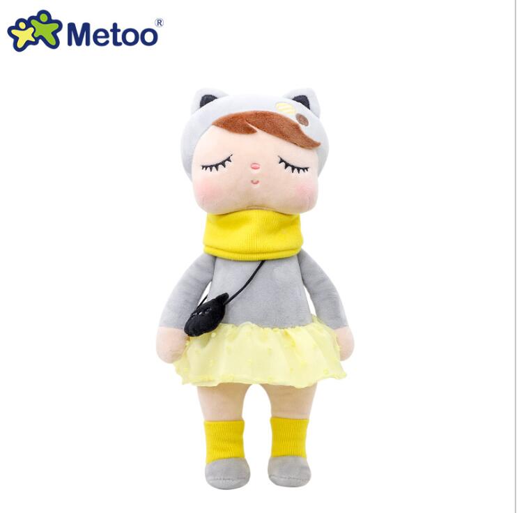 33cm New Angela Rabbit Metoo Doll Stuffed Toys Plush Animals Kids Toys for Girls Children Boys Baby Plush Toys Cartoon Soft Toys