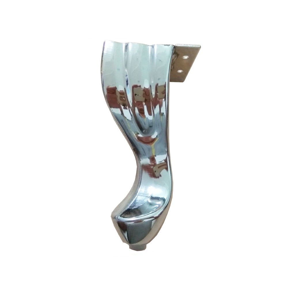 4pcs Furniture Feet Bronze Plated Metal Sofa Legs Snake-Shaped Cabinets Feet Bed TV Cabinet Legs 14cm Height