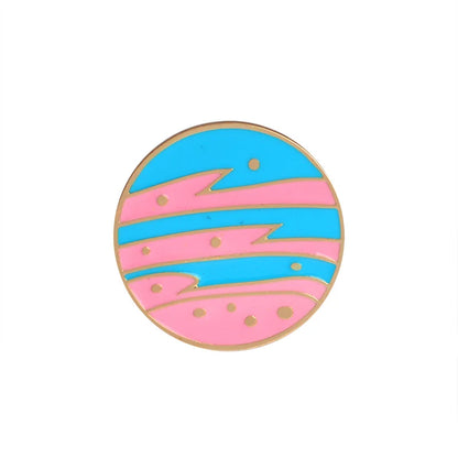 Rainbow Enamel Lapel Cartoon Pins Fruits Food Mix Brooches Badges Backpack Cute Pins for Friends Jewelry