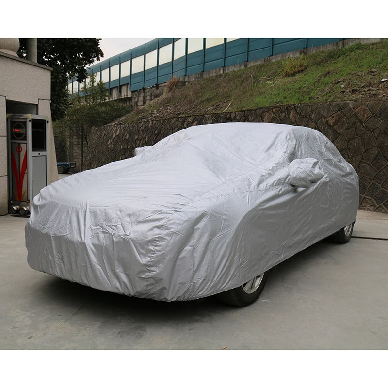 Kayme Full Car Covers Dustproof Outdoor Indoor UV Snow Resistant Sun Protection Polyester Cover Universal for Suv Toyota BMW Vw