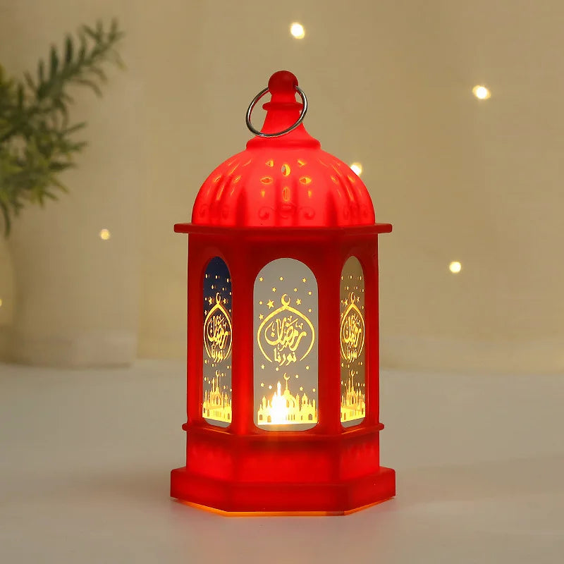 EID Mubarak LED Wind Lights Ramadan Decoration for Islamic Muslim Home Festival Party Decor Ramadan Kareem Eid Al Adha