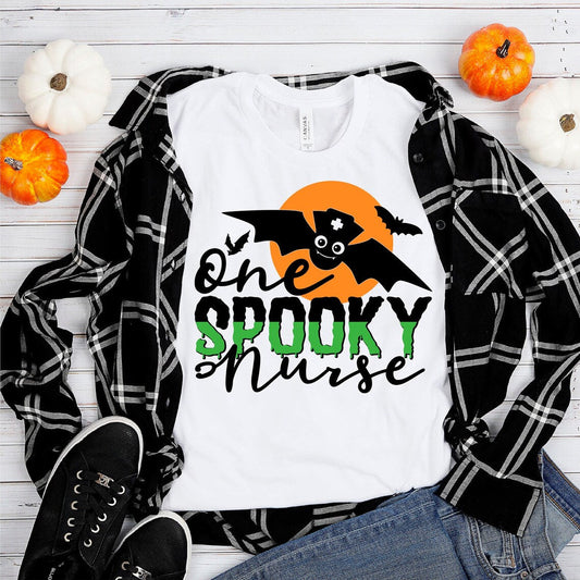 One Spooky Nurse Halloween T-Shirt