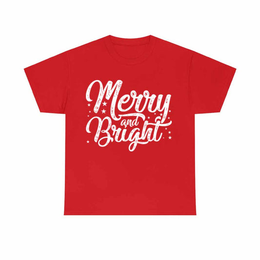 Merry and Bright Christmas Tshirt