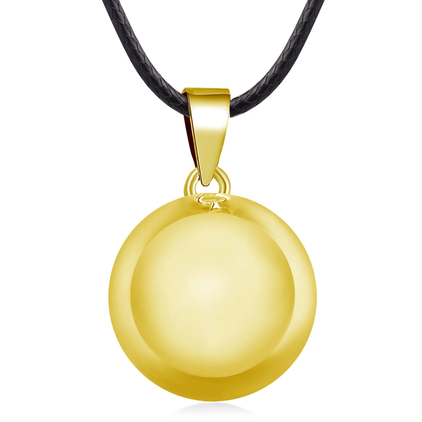 Eudora Harmony Ball Pendant Necklace Pregnancy Chime Ball Mexcian Bola Pendants Wishing Balls Fine Jewelry for Women