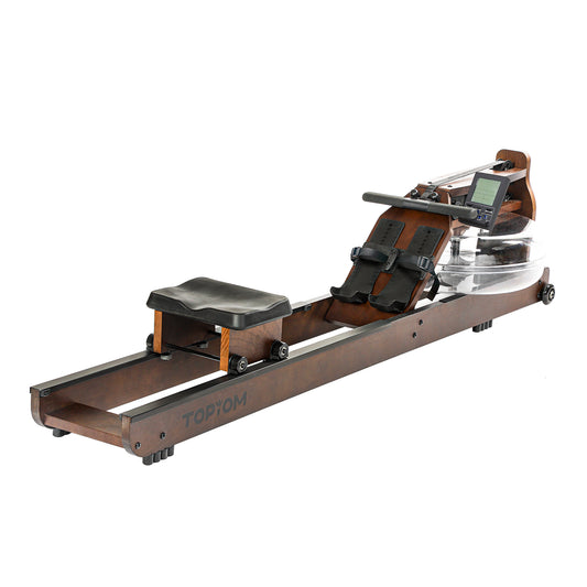 Topiom Water Rowing Machine (Dark Brown)