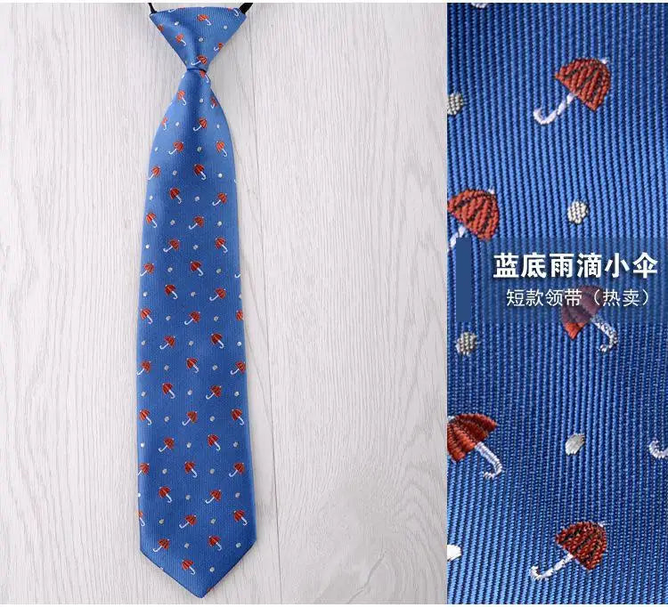 28*6cm Gravata Boys Girls Children's Tie School Class Dance Costume Accessories Band Cartoon Student Tie Necktie Neckcloth