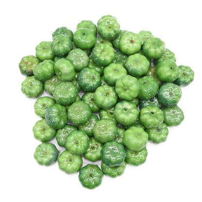 25Pcs Mini Artificial Pumpkin Fake Simulation Vegetabl Happy Halloween Decoration for Home Halloween Props DIY Crafts