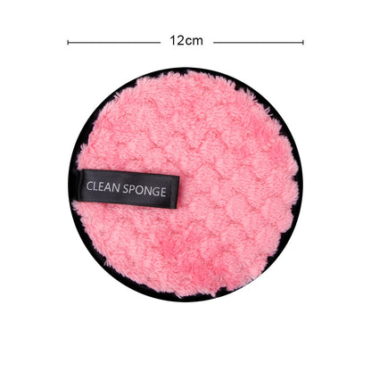 Makeup Remover Puff Reusable Make-Up Pads Washable Cleansing Cotton Microfiber Cloth Pad Skin Care Nail Art Cleaning Wipe Tools