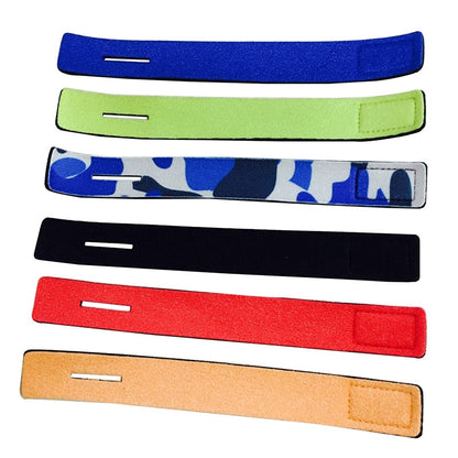 OUTKIT 2PCS New Fishing Tools Rod Tie Strap Belt Tackle Elastic Wrap Band Pole Holder Accessories Diving Materials Non-Slip Firm