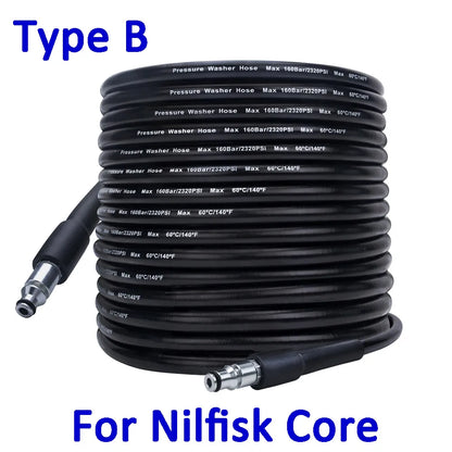 6~10m High Pressure Water Cleaning Hose Pipe Cord Pressure Washer Hose Car Washer Water Hose for Nilfisk STIHL Gerni HUSQVARNA