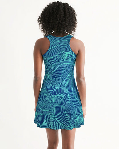 Women's Tidal Times Fun and Flirty Racerback Dress