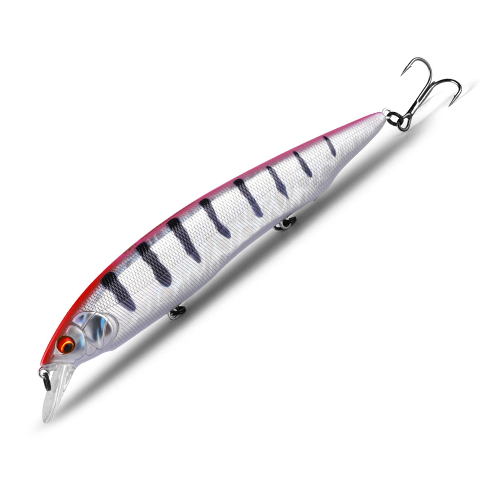 BEARKING 160mm 30g Hot Fishing Lures Assorted Colors Minnow Crank Tungsten Weight System Wobbler Model Crank Artificial Bait