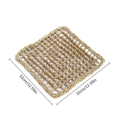 Seaweed Lizard Hammock Swing Pet Lounger Reptile Toy Hanging Bed Mat Small Hermit Crabs Geckos Bed Mats Pet Reptile Accessories