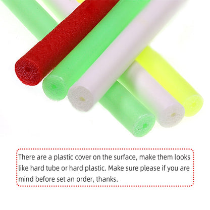 12pcs/Pack 4mm High Density Cylinder Foam With Center Hole for Fishing Float Making Fly Tying Rig Making DIY Etc..
