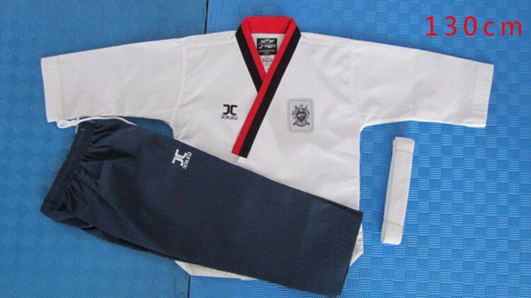 Lucamino Promotional JCALICU Taekwondo Training Uniforms J-Calicu Poomsae Practice Clothes Male/Female Tae Kwon Do Uniforms