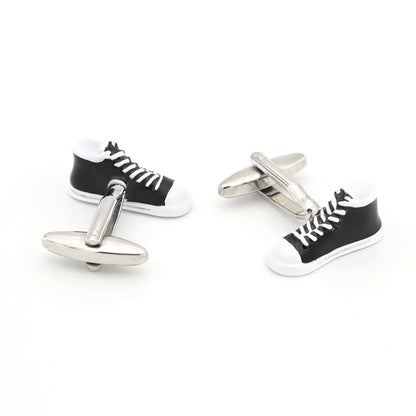 Men's Cufflinks Sport Series Rugby Golf Football Tennis Design Cuff Links for Men Copper Quality