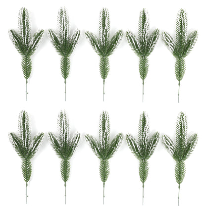 18cm Artificial Pine Branch Ornament Christmas Decoration Christmas Decorative Flower Xmas Decor Christmas Tree Accessories