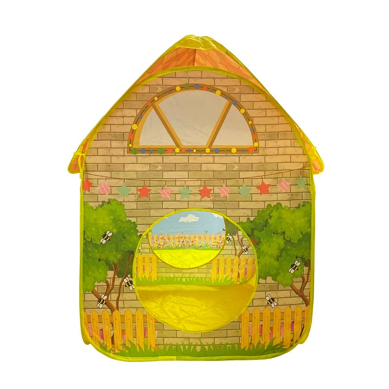 Play Tent Toys Ball Pool for Children Kids Ocean Balls Pool Garden House Foldable Kids Toy Tents Playpen Tunnel Play House