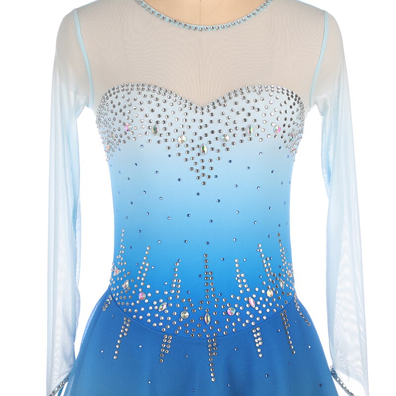 Custom Girls One Piece Sleeveless Shiny Sequins Gymnastics Ballet Leotards