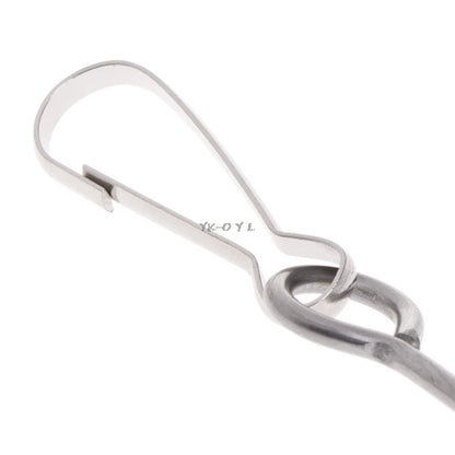 Bird Food Holder Stainless Steel Parrot Vegetable Fruit Feeder Treat Skewer for Finch Cockatiel Metal Hanging Hook