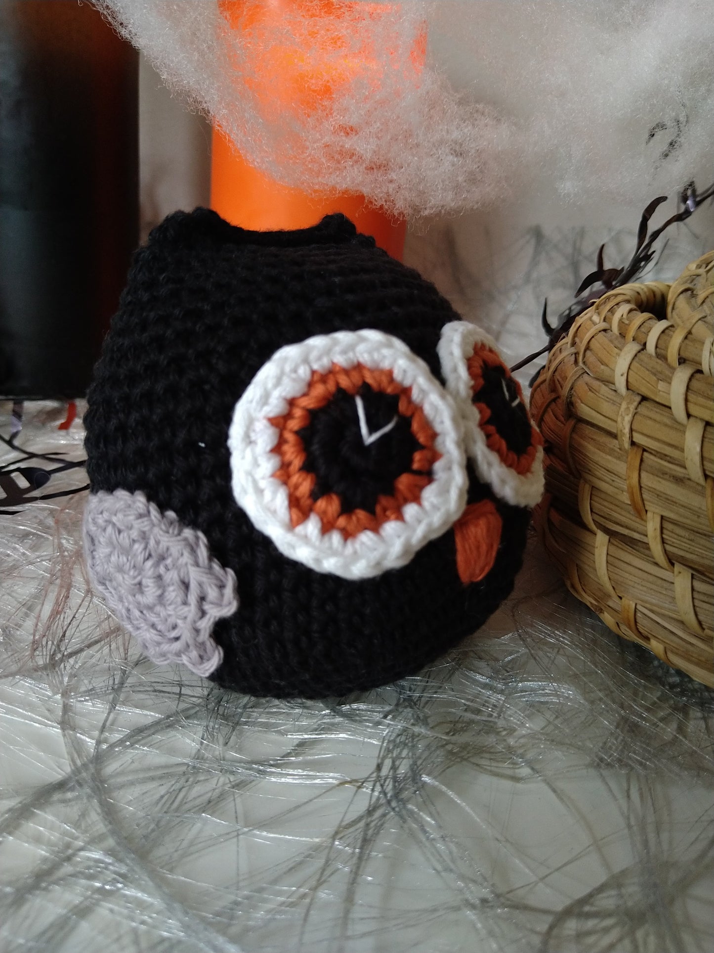 Halloween Owl Baby Rattle