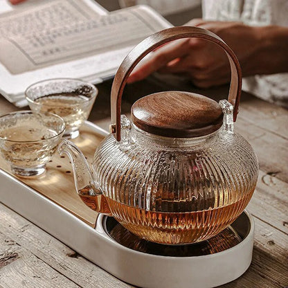 800Ml Gong Fu Tea Set Electric Tea Kettle Womb Tea Milk Oolong Tea Infuser Chine
