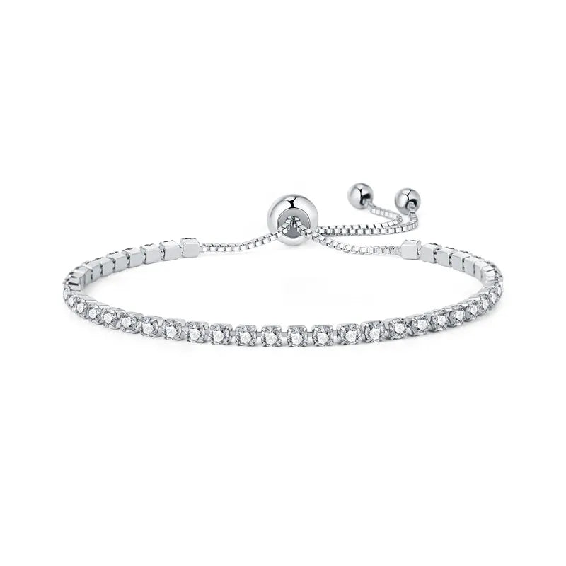 UMODE 4 Colors Cubic Zirconia Tennis Bracelet & Bangles for Women Luxury  Armbanden Voor Vrouwen Bijoux UB0124X