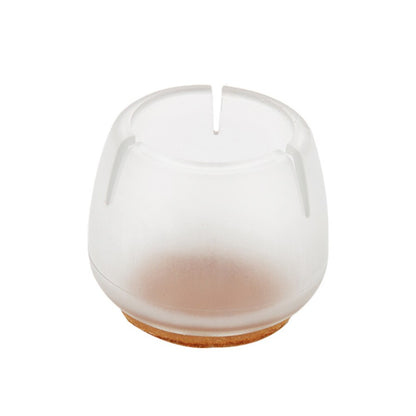 10pcs/Set Transparent Silicone Rectangle Square Round Chair Leg Caps Feet Pads Furniture Table Feets Wood Floor Protect Supplies