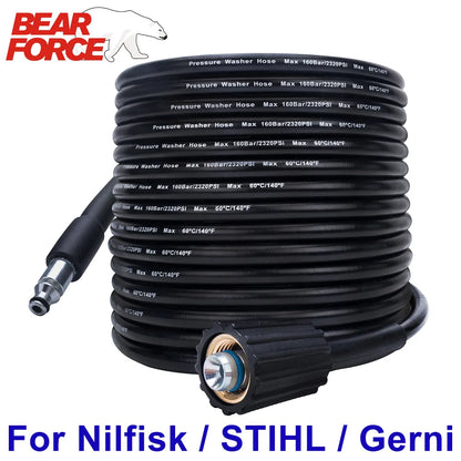 6~10m High Pressure Water Cleaning Hose Pipe Cord Pressure Washer Hose Car Washer Water Hose for Nilfisk STIHL Gerni HUSQVARNA