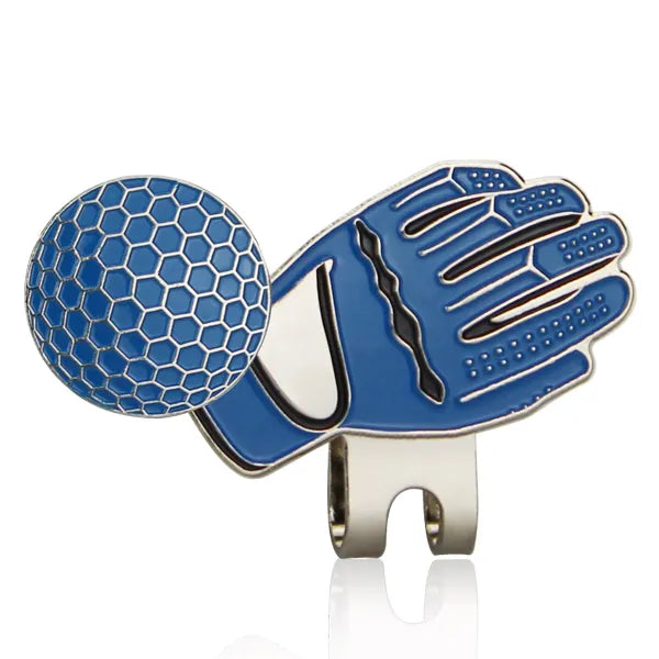 Golf Ball Mark With Golf Hat Clip Magnetic Alloy Birdie One Putt Eagle Tiger Cap Glove Design Golf Marker Men Women Drop Ship