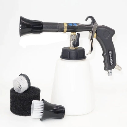 Z-020 Black Tornado Air Regulator Big Japanese Steel Bearring Tube Car Detailing Cleaning Tornador Gun