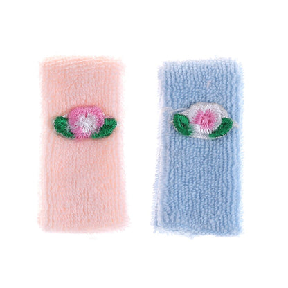 Towel Rack Shower Faucet Tissue Toothbrush Toothpaste Cup Baskets Hair Dryer 1/12 DIY Dollhouse Bathroom Furniture Accessories