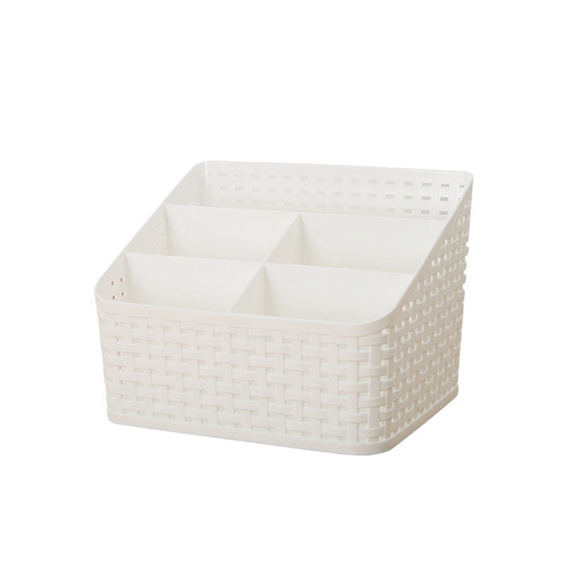 WBBOOMING Makeup Organizer Box for Cosmetics Desk Office Storage Skincare Case Lipstick Case Sundries Jewelry Organizer Box