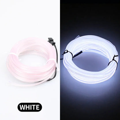Ambient Lamp RGB Car LED Neon Cold Light Auto Interior Atmosphere Light Refit Decoration Strips Shine Usb/Cigar Lighter/Driver
