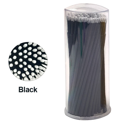 Kekelala 100pcs/Bottle Eyelash Extension Cleaning Swabs Lash Lift Glue Remover Applicators Microblade Makeup Micro Brushes Tool
