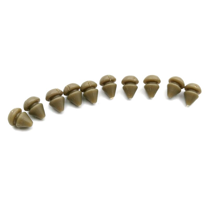 50Pcs/Set Carp Fishing Chod Rig Safety Sleeves Lead Clips Slide Heli Rigs Coarse Carp Fish Tackle Accessories