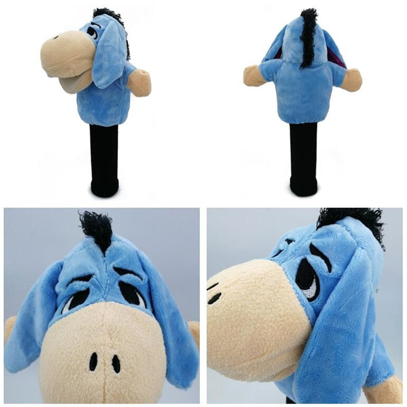 All Kinds of Animals Golf Head Covers Fit Up to Fairway Woods Men Lady Golf Club Cover Mascot Novelty Cute