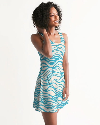 Women's Wave Places Casual Racerback Dress