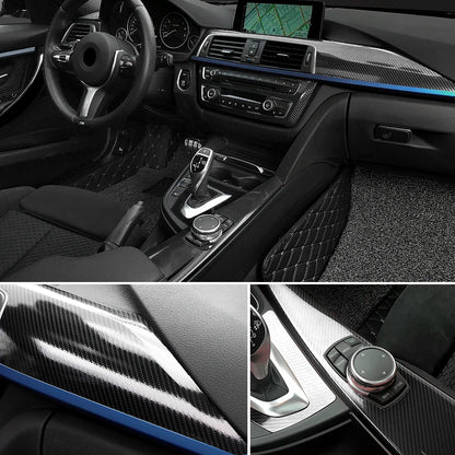 100*30/10cm High Glossy 5D Carbon Fiber Wrapping Vinyl Film Motorcycle Tablet Stickers and Decals Auto Accessories Car Styling
