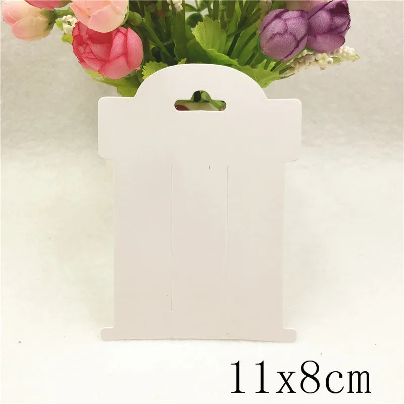 100pcs Multi-Style Hair Clip Cards Hair Accessories Jewelry Display Card Fashion Hair Clip Packaging Vintage Classic Card