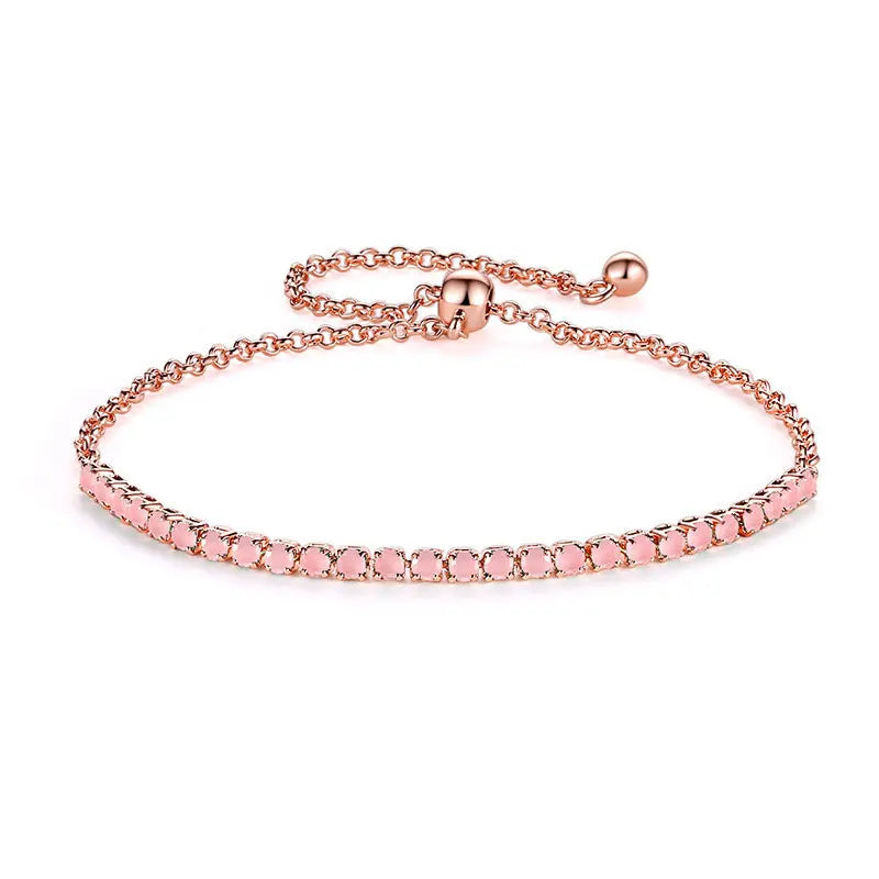 UMODE 4 Colors Cubic Zirconia Tennis Bracelet & Bangles for Women Luxury  Armbanden Voor Vrouwen Bijoux UB0124X