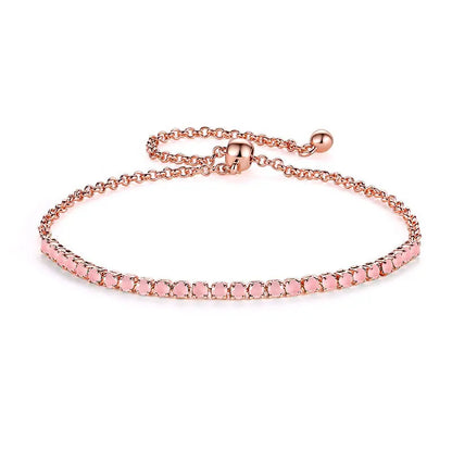 UMODE 4 Colors Cubic Zirconia Tennis Bracelet & Bangles for Women Luxury  Armbanden Voor Vrouwen Bijoux UB0124X