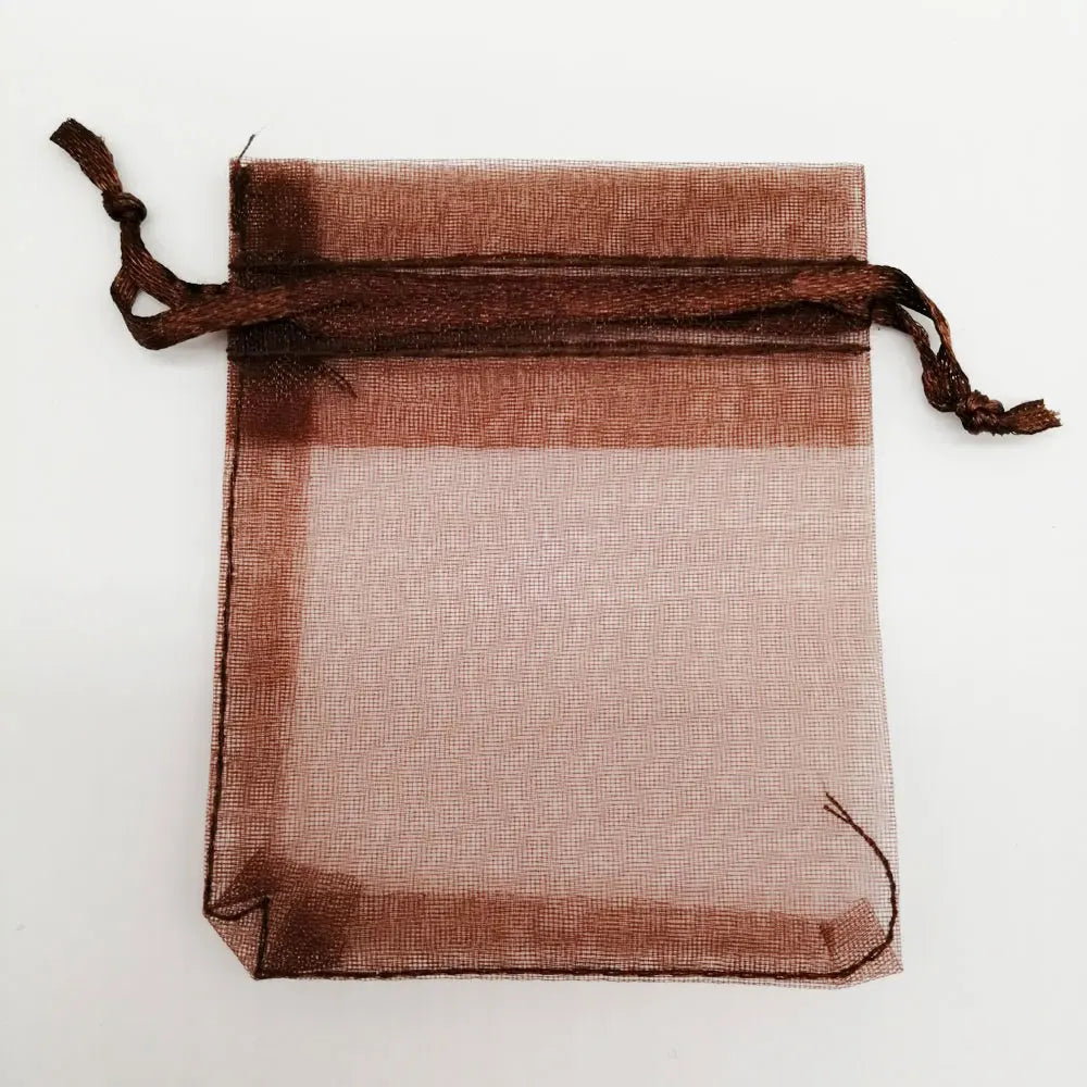 100pcs/Lot 5x7/7x9/10x15cm Organza Jewelry Bags Pouch Organza Drawstring Bag Jewelry Packaging for Jewelry Pouches Jewellery Bag